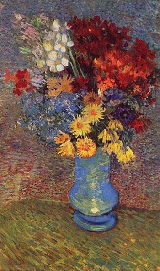 Vincent Van Gogh Stilleben einer Vase mit Margeriten und Anemonen